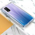 VIVO Y20, Y20i Y2OS Antishock - Drop Resistance - Crystal Clear TPU Back Cover Case. 