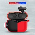 With Hook Bluetooth Headset Soft Silicone Case For Sony WF-1000XM3 WF-1000XM4 Earphone Anti-Shock Cover. 