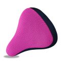 SUQI High Quality Bicycle Saddle Comfortable Breathable Saddles Bike Seat Cover 6 Colors Cycling Cushion Bicycle Bike Accessories 3D Soft Cycling Silicone Seats/Multicolor. 