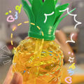 Ins Cup Plastic Cup Drink Juice Milkshake Plastic Cup Pineapple Design Straw Cup Milk Tea Cup Straw Cup. 