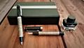 3 in 1 Executive Gift Set of Fountain Pen-Ball Pen and Ink Pot With Premium Gift Box. 