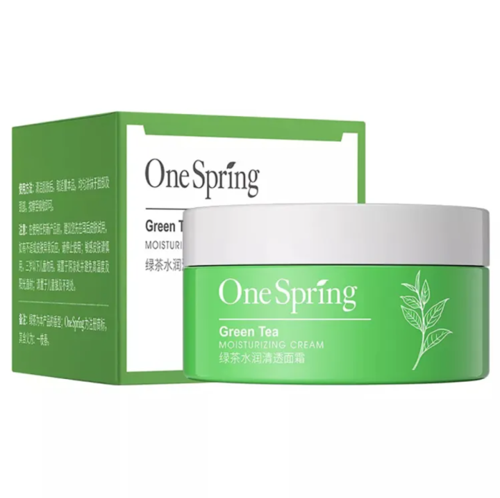 OneSpring Green Tea Moisturizing Cream 50ml | Daraz.pk