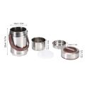 Techmanistan 2L Large Capacity Stainless Steel Vacuum Insulated Lunch Box, Food Warmer Box, Food Container with Handle, Insulated Leak Proof Double Layer Stainless Steel Tiffin Box. 