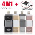 🔥FREE Shipping+COD🔥USB flash drive for iphone 7plus apple Pen Drive 128g 32g 64g Android OTG Pendrive for sony huawei U Disk 4 in 1 memory stick. 