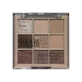 9 Colors Milk Tea Eyeshadow Pearlescent Matte Nine Palace Eye Shadow Makeup Long Lasting Glitter Light  Pigment Makeup Palette. 