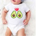 Clothing for Babies Baby Boy Clothes Baby Girl Winter Clothes Avocado Printing Jumpsuit for New Born Girl Romper for Toddler. 