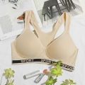 Sports Bra Cotton Non Wired Padded Bra. 