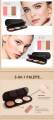 Focallure Triple Colors Effect Blush & Highlighter Palette (3 Colors). 