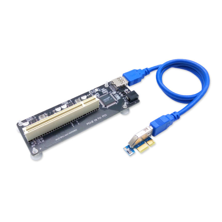 Etic PCI-E to dual PCI/Single Pci expansion card PCIE adapter free supply