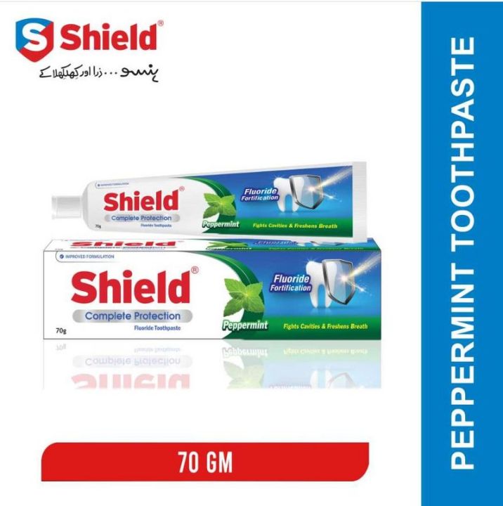 Shield Peppermint Toothpaste - 70gm