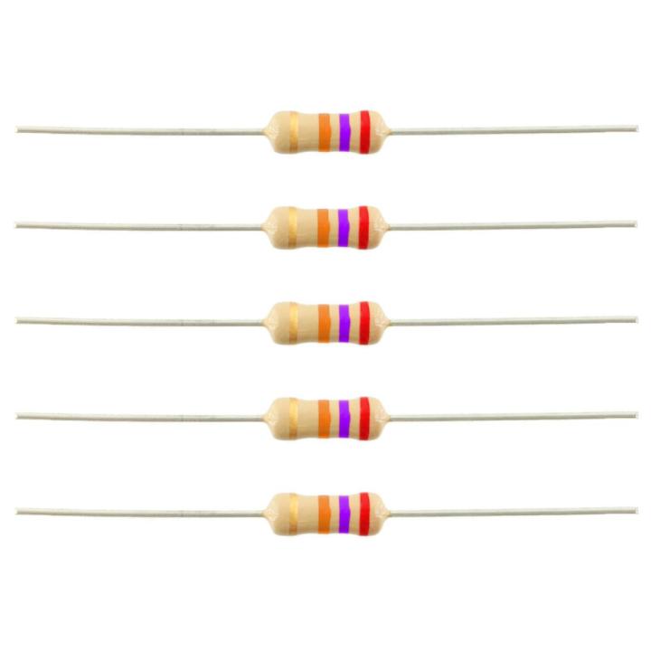 82 Ohm 1/4Watt Resistor (5% tolerance) PACK OF 50