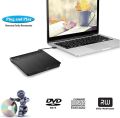 Cocopa External DVD Driver USB 3.0 DVD/CD Drive Portable Ultra Slim for Windows XP/Vista/7/8/10 3.5 x 2.6 x 0.3 inches Black A R2078. 