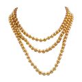Women Necklace Eco-friendly Costume Jewelry Imitation Pearl Necklace. 