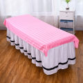 Beauty Sheets Beauty Salon Special Single Piece with Hole Mercerized Cotton Washable Anti-Wrinkle White Massage Massage Bed Sheet Dry. 