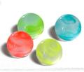 Rubber Soft Ping Pong Magic Bouncing Balls Multi Colour Pack of 10 Balls. 