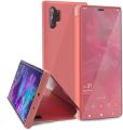 Samsung Galaxy Note 10 Plus Luxury Mirror View Flip Cover Case with Full Body Protection, Shock Absorbent, Anti-Scratch, Anti-Fingerprint, Lightweight and Durable. 