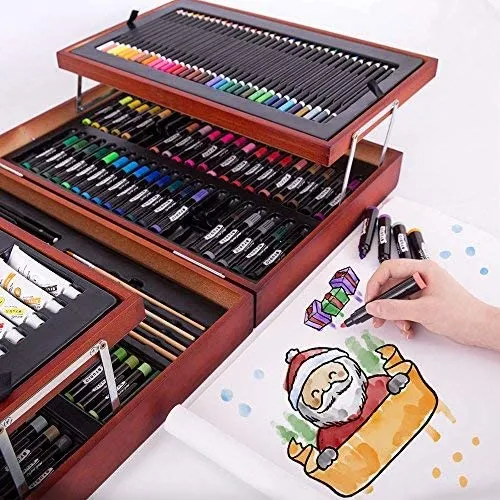 Mont%20Marte%20174-Piece%20Deluxe%20Art%20Set,%20Art%20Supplies%20for%20Painting%20and%20Drawing,%20Art%20Kit%20in%20Wood%20Box%20Includes%20Acrylic,%20Oil,%20Watercolor%20Paints,%20Oil%20Pastels,%20Color%20Pencils%20-%20Image%205