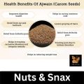 Ajwain Seeds | Carom | Ajwin 100 Grams By Nuts N Snax. 