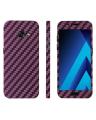 Samsung Galaxy A3 2017 Purple Carbon Fiber Texture Mobile Skin. 