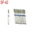 【Aesth Diary Store】10Pcs/Kit Diamantboor Dental Burs Voor Hoge Snelheid Handstuk Materialen Sf Serie. 