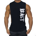 Mens Bodybuilding Gym Beast Tank Tops Vest Male Sleeveless Fitness Running Sportwear Muscle Singlet Workout Undershirt Clothing. 