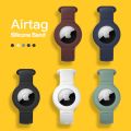 Soft Silicone Bands Case for AirTags Strap Anti-Scratch Protective Cover Accessories for apple Air Tag. 