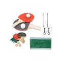 Ping Pong Table Tennis Racket Set With Net And Three Balls For Children, Kids. 