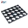 5Pcs 4x5 Cell Spacer Holder 18650 Lithium Battery Plastic Rack Batteries Radiating Shell Pack. 