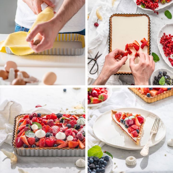 NON-STICK%20TART%20PAN%20REMOVABLE%20BOTTOM%20%7C%20Rectangular%20tart%20form%20Sizes:%2032X22X3.5CM%20-%20Image%202