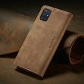 CaseMe Retro Leather Case for Samsung Galaxy A51 Book Style Flip Wallet Magnetic Cover Card Slots Case for Samsung A51. 