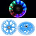 1 Piece Wheels Flash Kids Scooter Led Lights Push Wheels 120mm Replacement Bicycle Aid Wheels NOTE random color will be delivered. 
