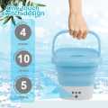 Foldable Mini Washing Machine - Portable Folding Washing Machine + Dryer. 