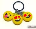 3 Emoji Faces in One Key-Chain  Key-Holder  Key-Rings For School Bags, Bikes & Cars  Latest Design. 
