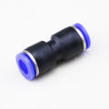 Compressor Pipe Fittings (All Types Available) Pneumatic Fitting Hose Connector Tube Plastic Joint Compressor Push-in Quick Release Pipe. 
