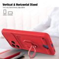 Relaxtoo For Tecno Spark 20 and Tecno Spark 20C Push Window Card Slot Case TPU Multifunctional Shell For Spark20 Spark20C Sliding Camera Protection Back Cover 360° Drop Protection. 