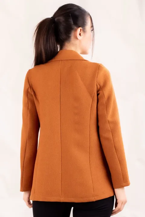 Armonika%20Women's%20Camel%20Button%20Jacket%20ARM-20K001151%20-%20Image%206