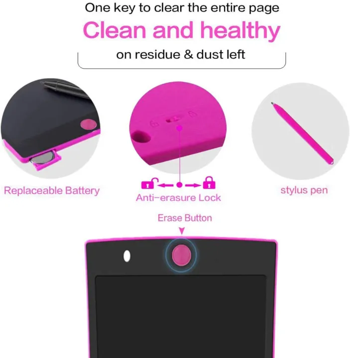 LCD%20Writing%20Tablet%20-%20Electronic%20Slate%20%7C%20E-writer%20%7C%20Digital%20Memo%20Pad%20%7C%20Erasable%20Writing%20Board%20%7C%20Learning%20Toys%20And%20Daily%20Life%20Routine%20Notebook%20And%20Gadgets%20For%20Educational%20Purpose%20-%208.5%20Inch%20-%20Image%204