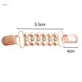 Sweater Clips Fastener Buckle Fashion Cardigan Link Chain Cardigan Clip Rose Gold. 