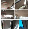 120Pcs DIY Roof Lining Repair Kit Fix Sagging Headliner Pin Buckle Screw No Glue for Truck/Car Screw Ceiling Repair Gray. 