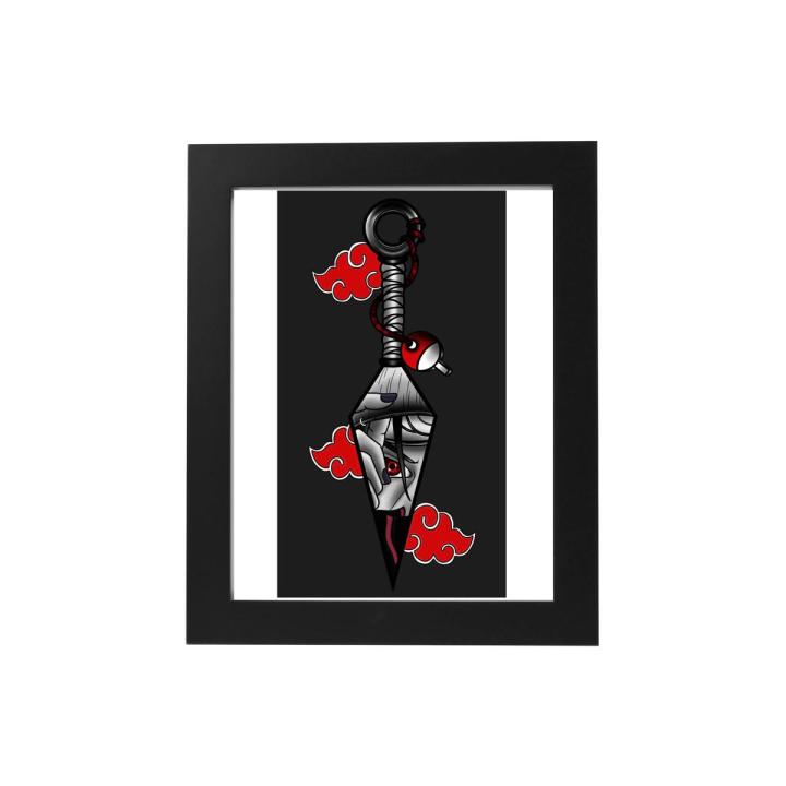 Itachi Uchiha Naruto Anime Enthusiasts Otaku Cartoon Network Nostalgic Posters Room Posters Vinyl Paper Music Vintage Posters Home Room Art Painting Wall Poster