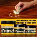 Wow Natural Wood Wax Traditional Beeswax Polish For Premium Shine & Protection for Wood & Furniture (85g). 