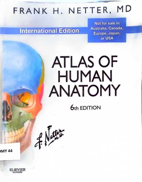 ATLAS OF HUMAN ANATOMY 6TH EDITION