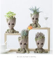 Disney Marvel Avengers Big Mini Figure Pen Holder Flower Pot Anime Toys Action Figure Sitting Great Christmas Kids Toys Yellow. 