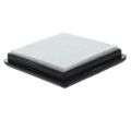 2 Pcs Ink Pad Stamp Pad for Wedding Letter Document , White & Silver. 