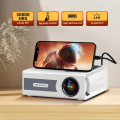 "Compact HD Outdoor Projector with LED Display: Mobile, USB, Memory Card, AV Cable, and HDMI Connectivity | 30,000-Hour Lifespan | Perfect for Home Theater and Portable Entertainment". 