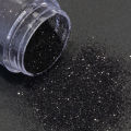 1 bottle Black White Shinning Dazzling Nail Glitter Powder Gel Polish Holographic Pigment Nail Art Dust Manicure Decor CH26/48-1. 