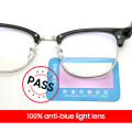 EE Vintage Anti Light ng lasses en Square ay Filter Women aming Eyeglasses la Frames Computer Eyewear. 