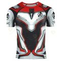 Compression Quick Dry Spiderman T-shirt Men Running Short Tee Shirt Male Gym Fitness Bodybuilding Workout Black Tops Clothing. 