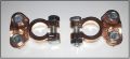 12v Car Battery Terminals Positive and Negative Connectors. 