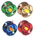 1Pcs Fine Quality High Speed Metal YoYo Aluminum Alloy Metal Yoyo Responsive High-speed Yoyo Toys for Kids Random Color Pack of (01). 